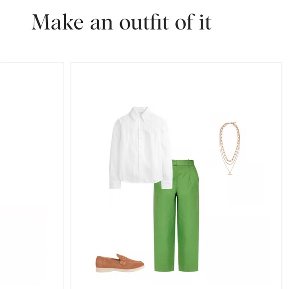 Boden Bloomsbury Cotton Pants Paradise Green Wide-Leg Pleated Fitzrovia Trousers - Picture 15 of 15